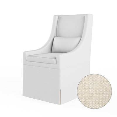 Serena Dining Chair - Alabaster Basketweave