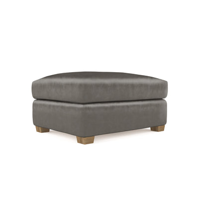 Thompson Ottoman - Pumice Vintage Leather