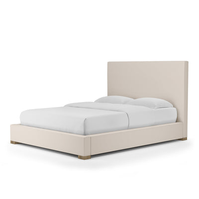 Sloan Panel Bed - Oyster Plush Velvet