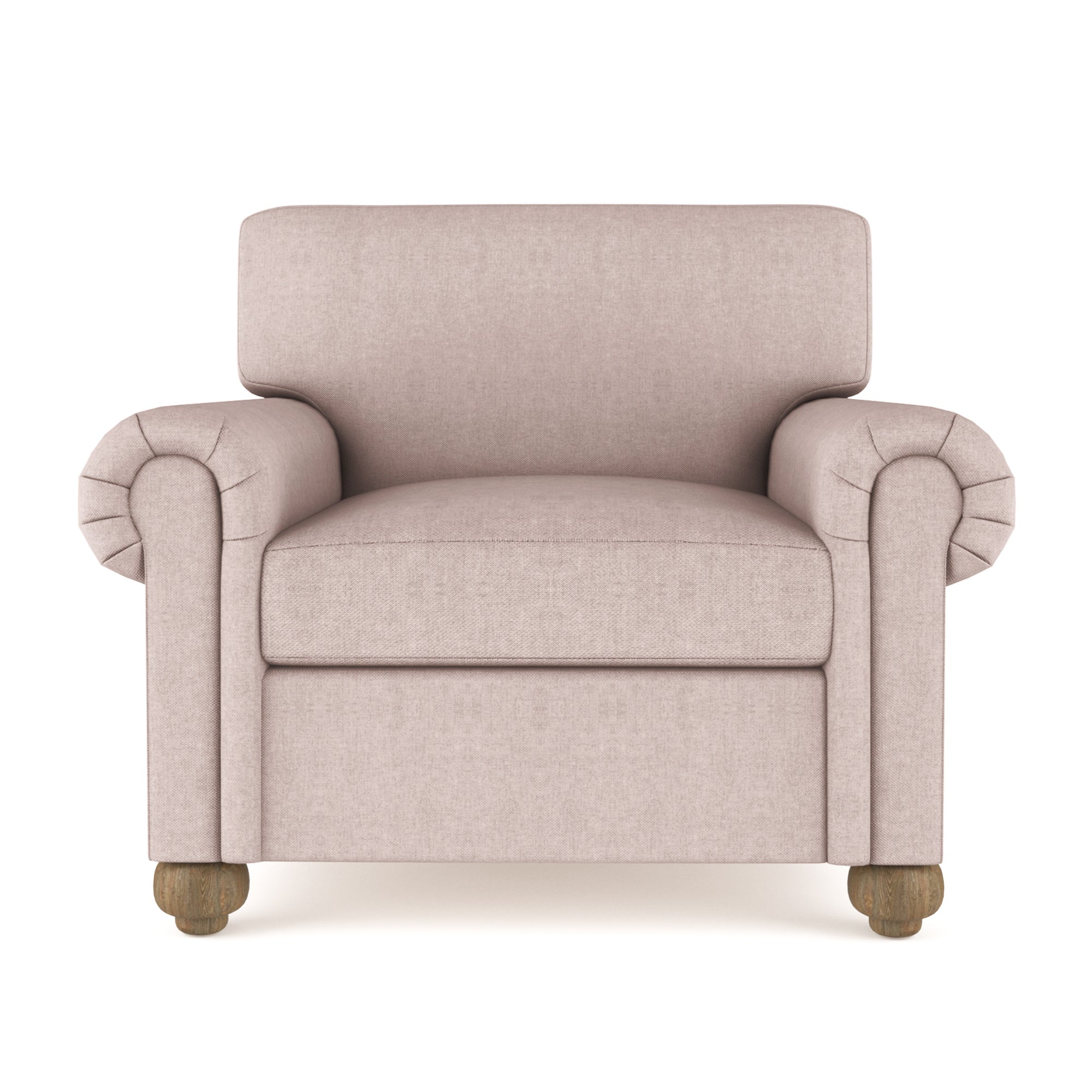 Leroy Chair - Blush Plush Velvet
