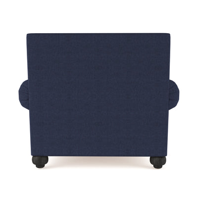 Leroy Chair - Blue Print Plush Velvet