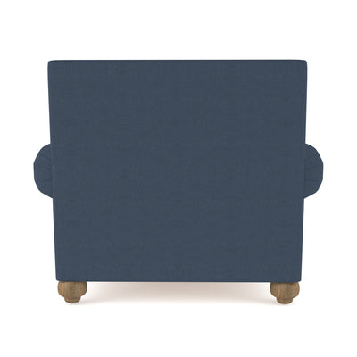 Leroy Chair - Bluebell Box Weave Linen