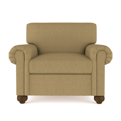 Leroy Chair - Marzipan Box Weave Linen