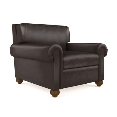 Leroy Chair - Chocolate Vintage Leather