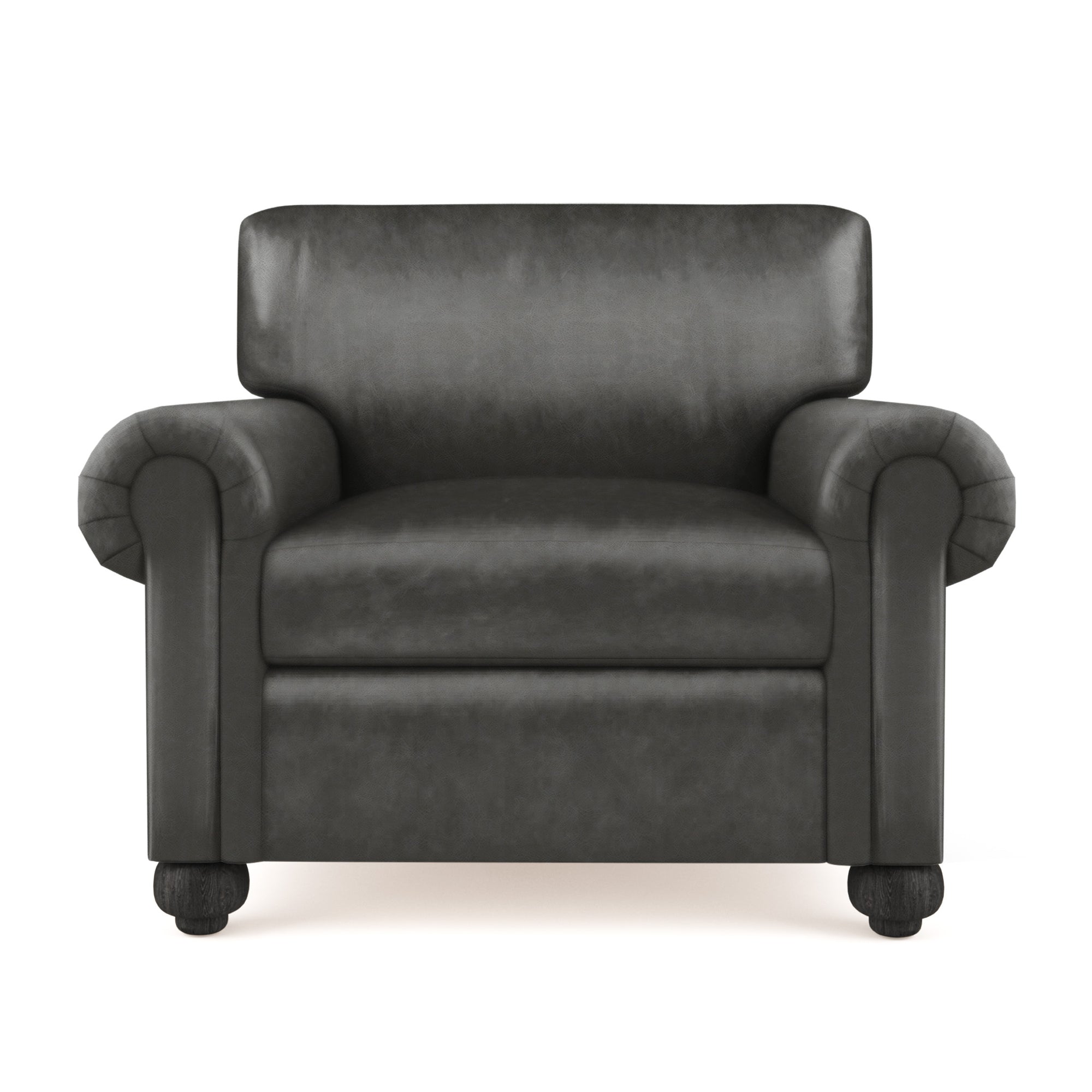 Leroy Chair - Graphite Vintage Leather