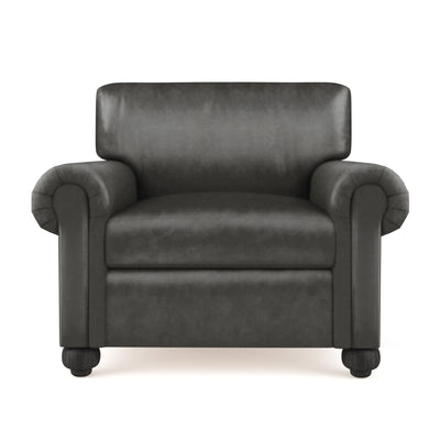 Leroy Chair - Graphite Vintage Leather