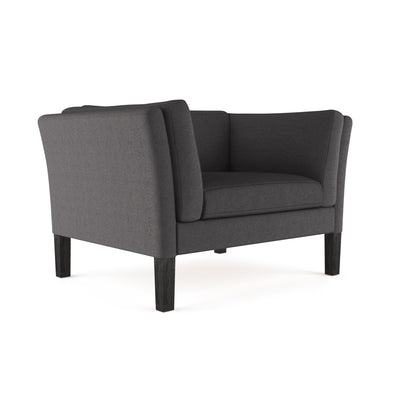 Charlton Chair - Graphite Plush Velvet
