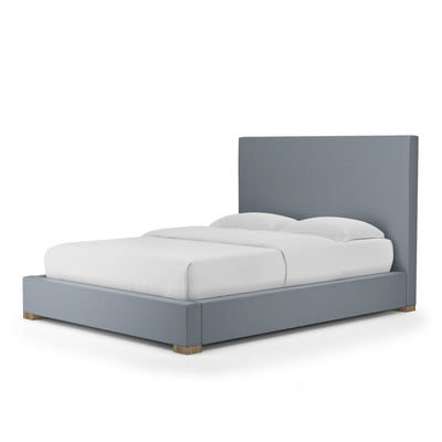 Sloan Panel Bed - Haze Plush Velvet