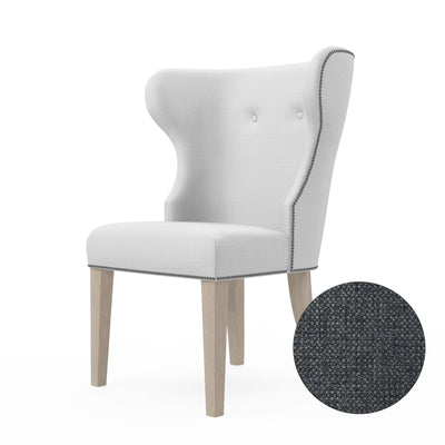 Nina Dining Chair - Bluebell Basketweave