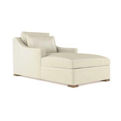 Crosby Chaise - Alabaster Vintage Leather