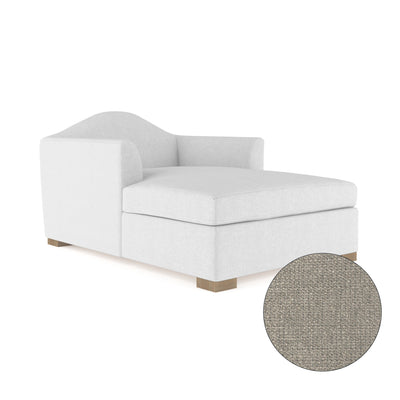 Horatio Chaise - Silver Streak Basketweave