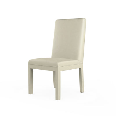 Aleksandar Dining Chair - Alabaster Vintage Leather