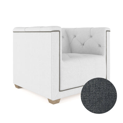 Hudson Chair - Bluebell Basketweave