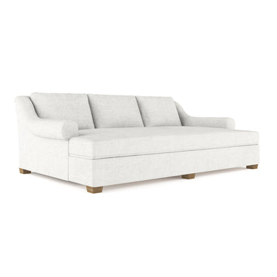 Thompson Daybed - Alabaster Crushed Velvet