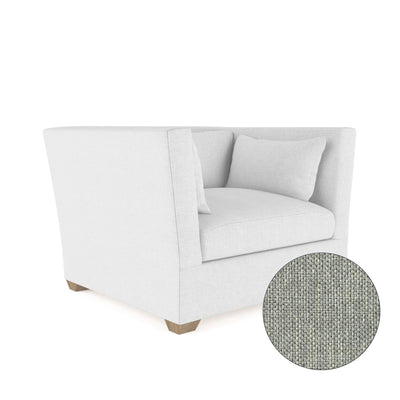 Rivington Chair - Haze Pebble Weave Linen