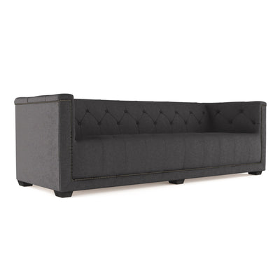 Hudson Sofa - Graphite Plush Velvet