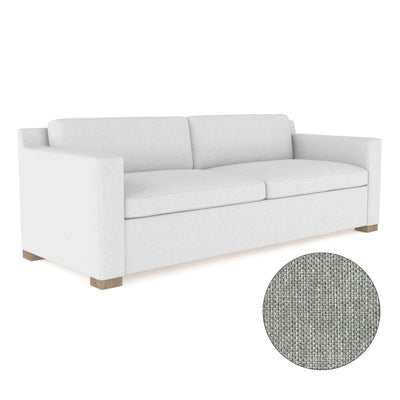 Mercer Sofa - Haze Pebble Weave Linen