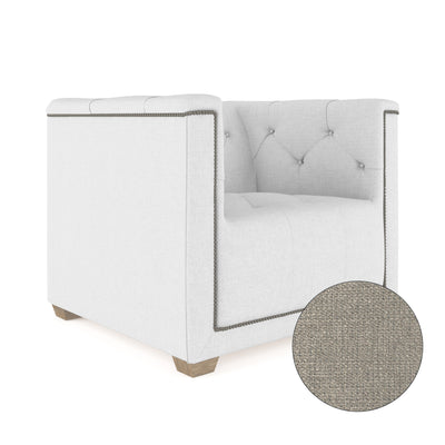 Hudson Chair - Silver Streak Basketweave