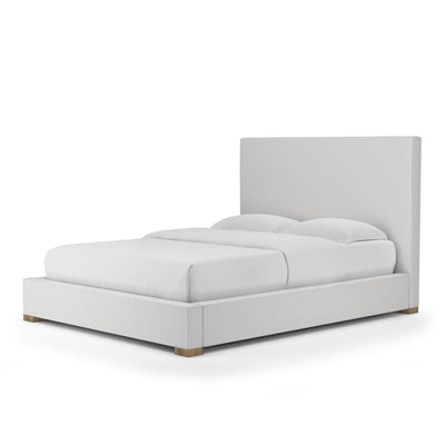 Sloan Panel Bed - Silver Streak Plush Velvet