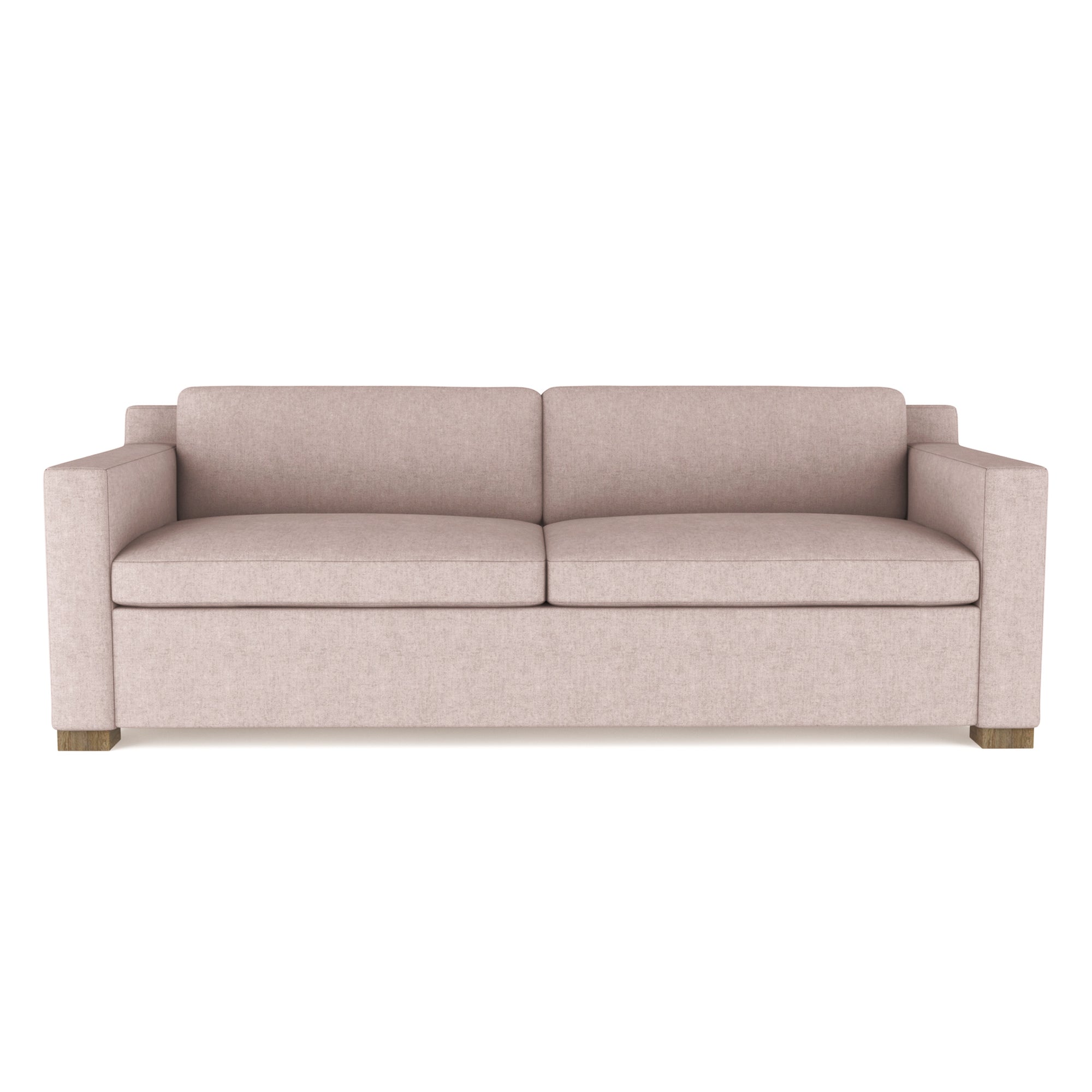 Mercer Sofa - Blush Plush Velvet