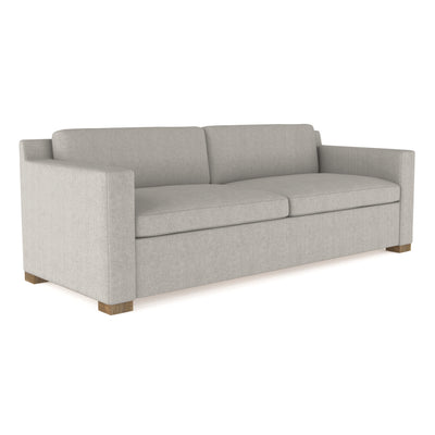 Mercer Sofa - Silver Streak Box Weave Linen