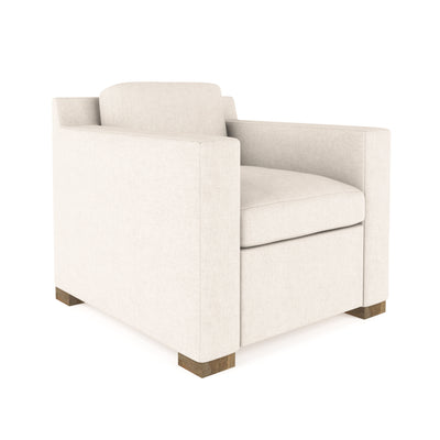 Mercer Chair - Alabaster Plush Velvet