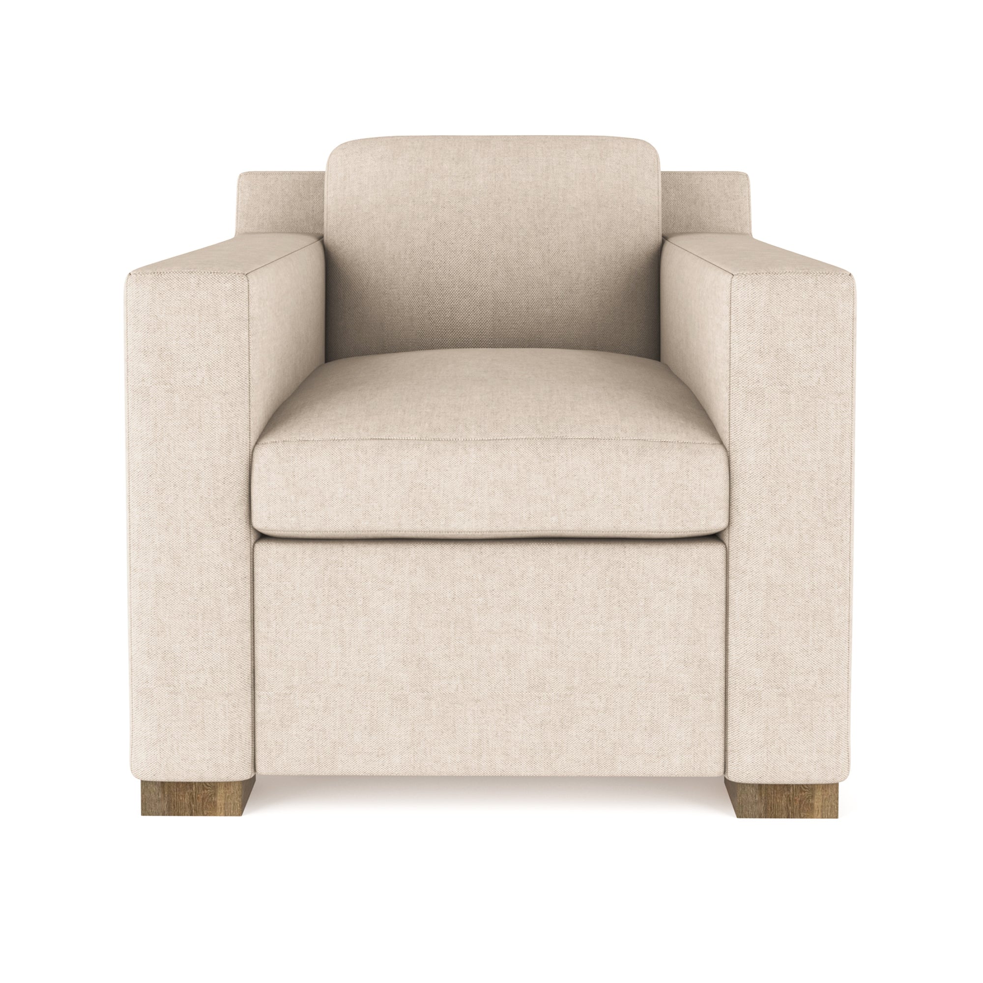 Mercer Chair - Oyster Plush Velvet