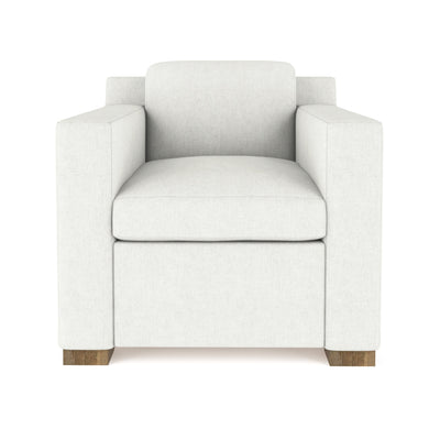 Mercer Chair - Blanc Plush Velvet