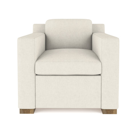 Mercer Chair - Alabaster Box Weave Linen