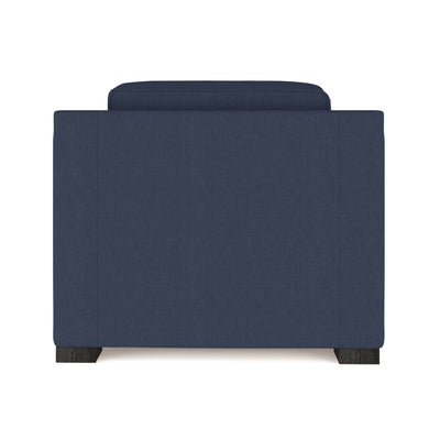 Mercer Chair - Blue Print Box Weave Linen