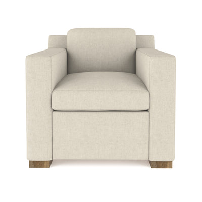 Mercer Chair - Oyster Box Weave Linen