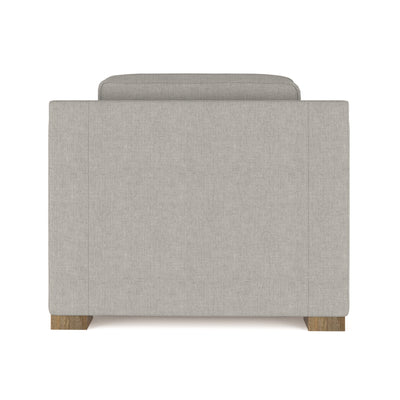 Mercer Chair - Silver Streak Box Weave Linen