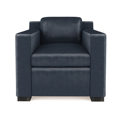 Mercer Chair - Blue Print Vintage Leather