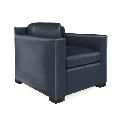Mercer Chair - Blue Print Vintage Leather