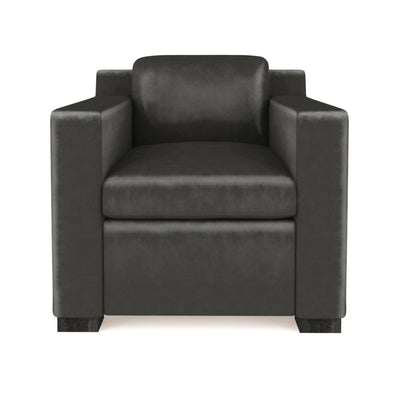 Mercer Chair - Graphite Vintage Leather
