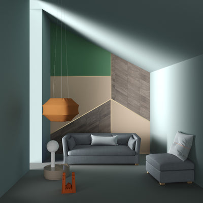 Rivington Ottoman - Haze Vintage Leather