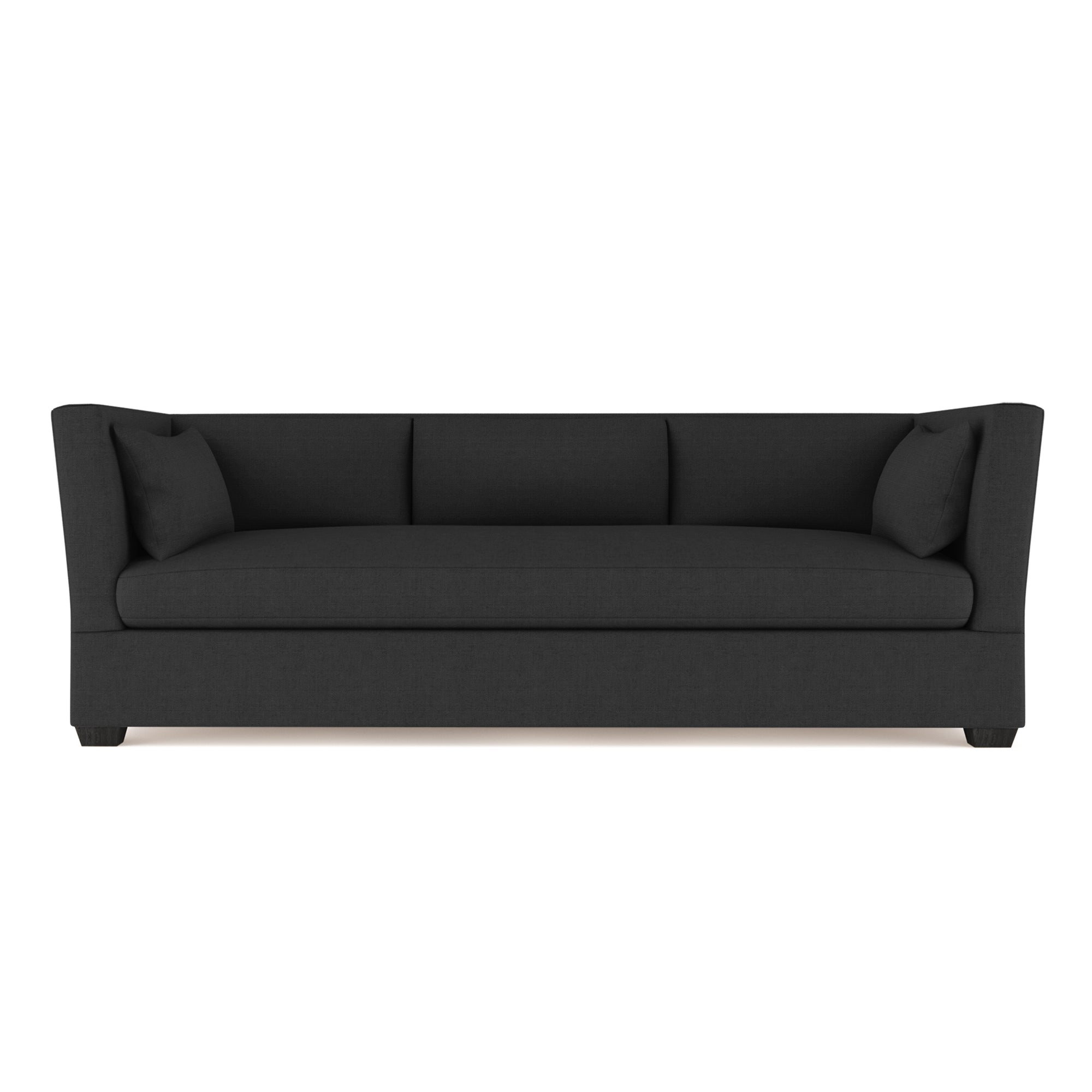 Rivington Sofa - Black Jack Box Weave Linen