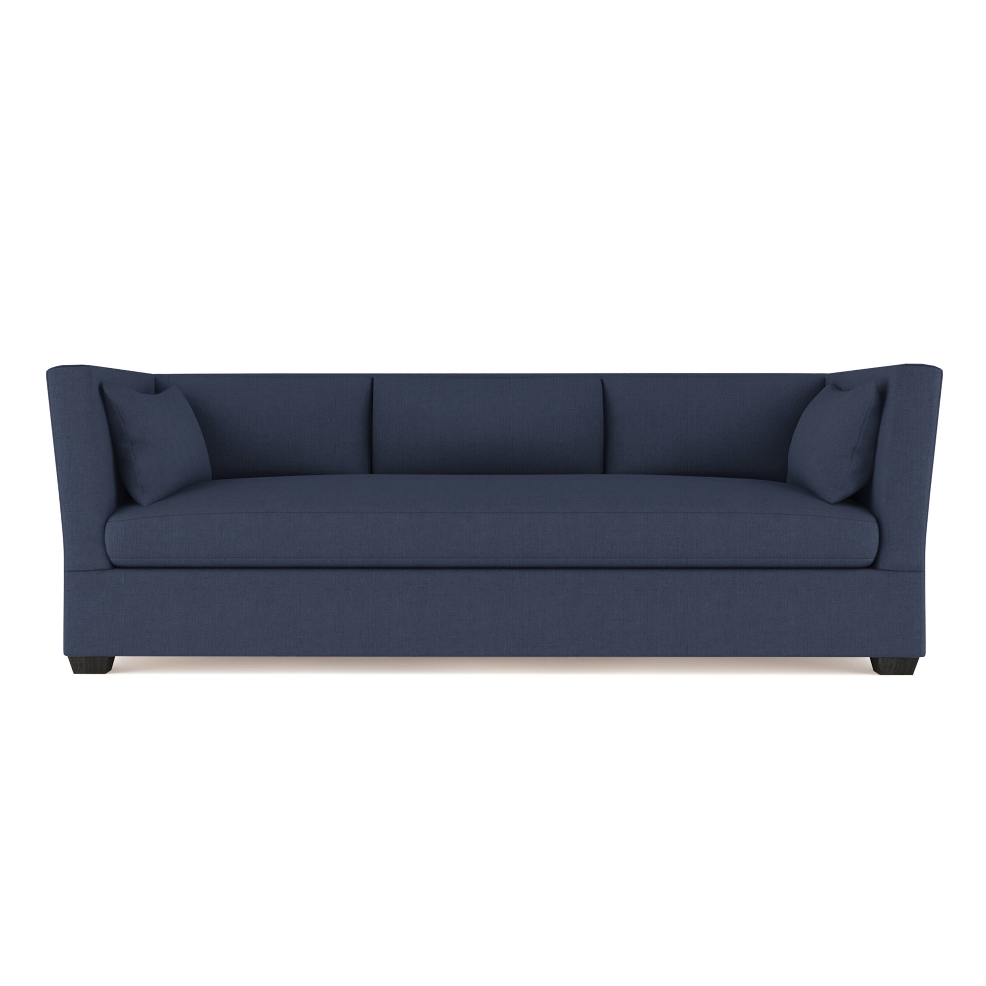 Rivington Sofa - Blue Print Box Weave Linen