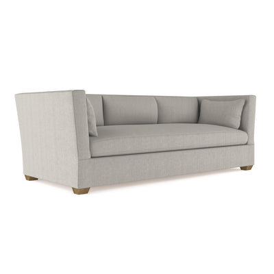 Rivington Sofa - Silver Streak Box Weave Linen
