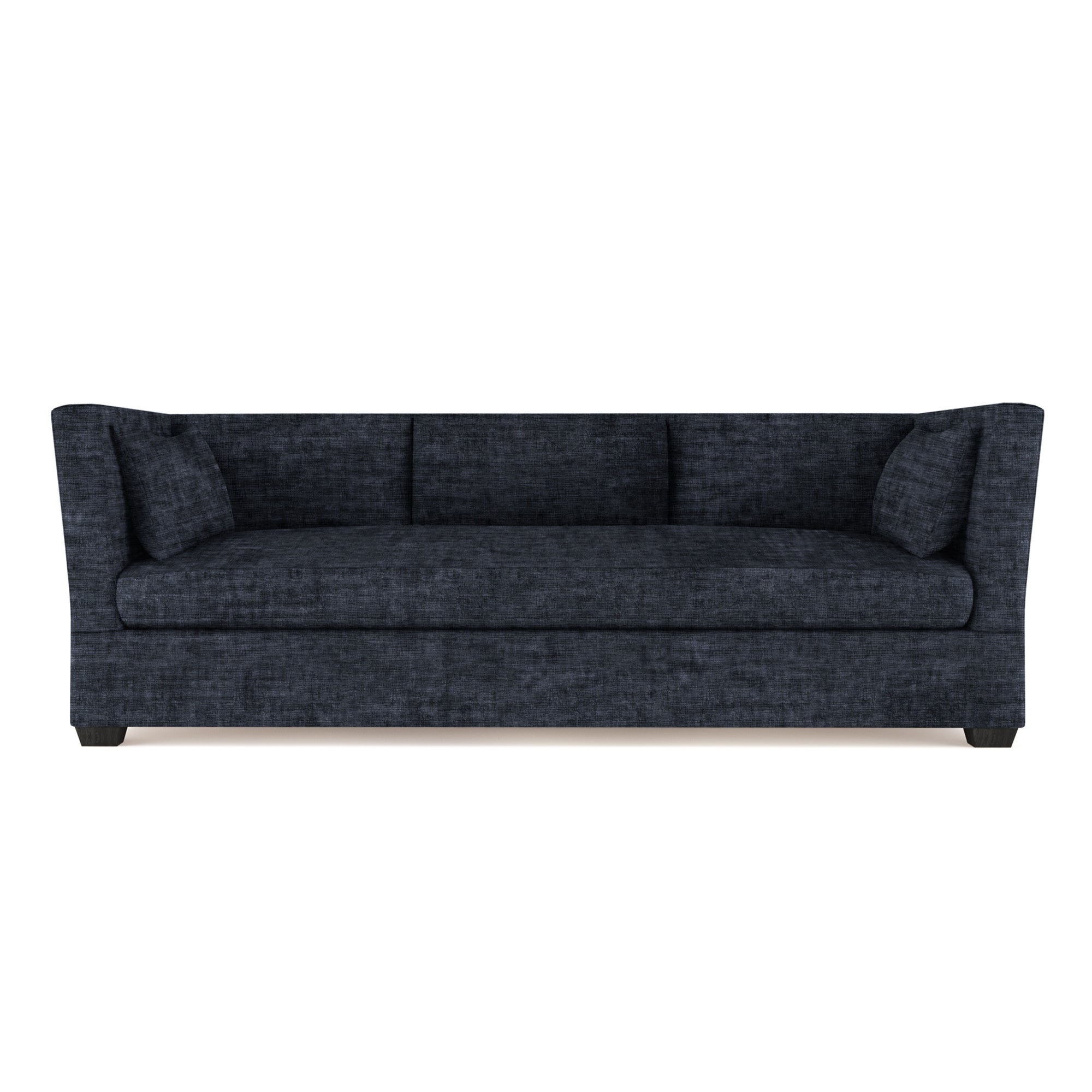 Rivington Sofa - Blue Print Crushed Velvet