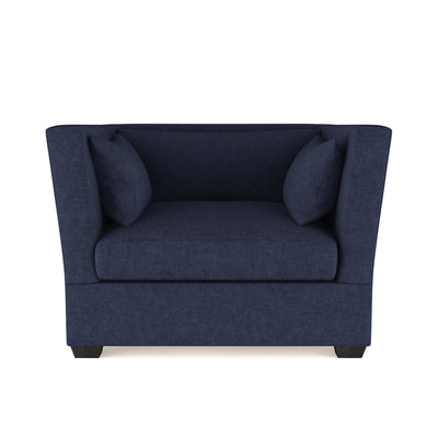 Rivington Chair - Blue Print Plush Velvet