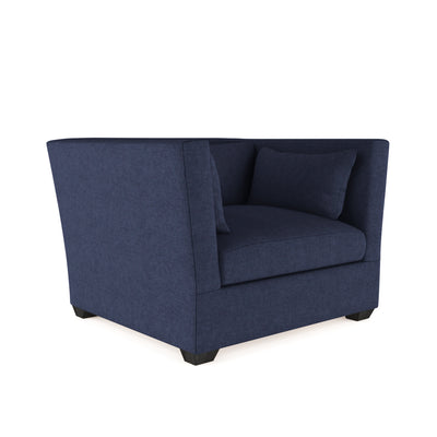 Rivington Chair - Blue Print Plush Velvet