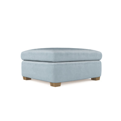 Rivington Ottoman - Haze Vintage Leather
