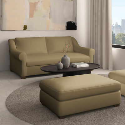 Thompson Sofa - Marzipan Box Weave Linen
