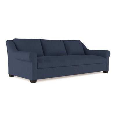 Thompson Sofa - Blue Print Box Weave Linen