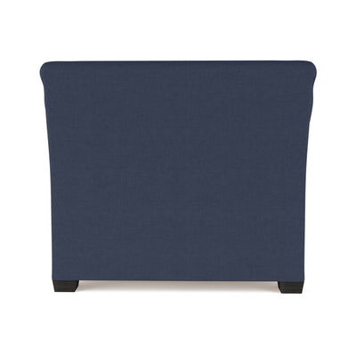 Thompson Chair - Blue Print Box Weave Linen