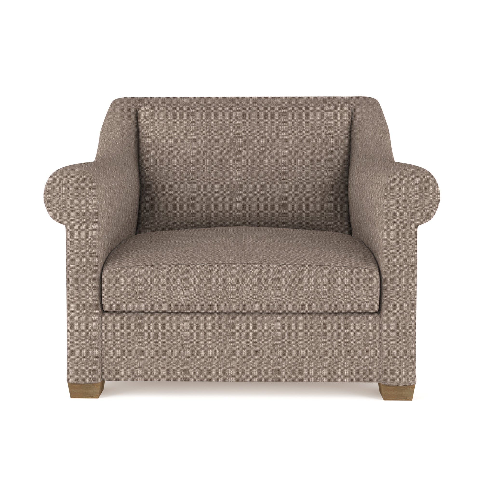 Thompson Chair - Pumice Box Weave Linen