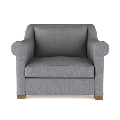 Thompson Chair - Pumice Plush Velvet