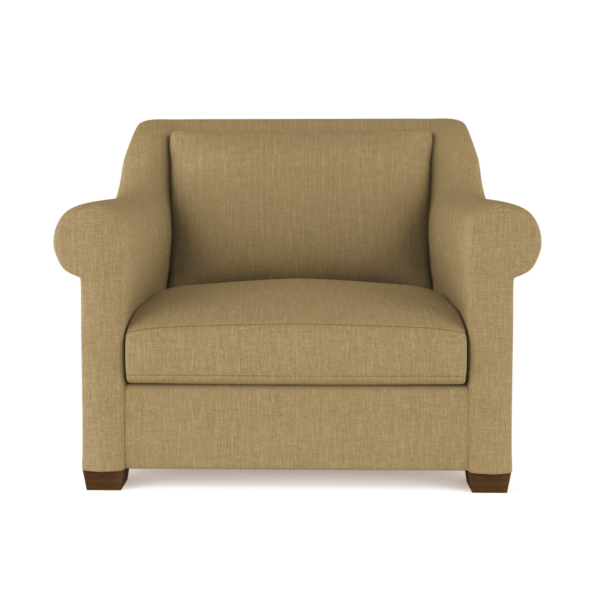 Thompson Chair - Marzipan Box Weave Linen