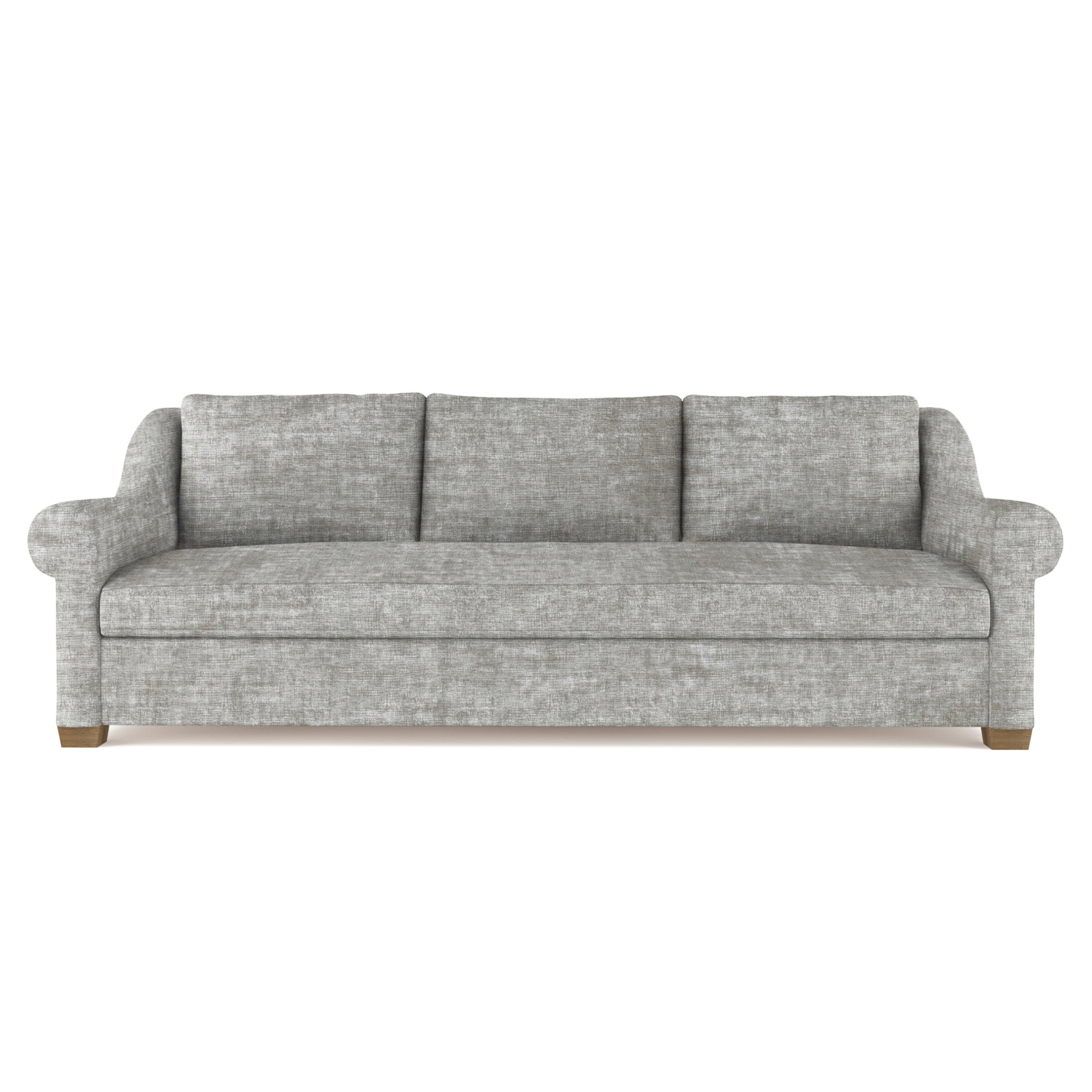 Thompson Sofa - Silver Streak Crushed Velvet